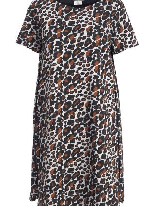 Коричневое платье MARELLA: фото - Invogue